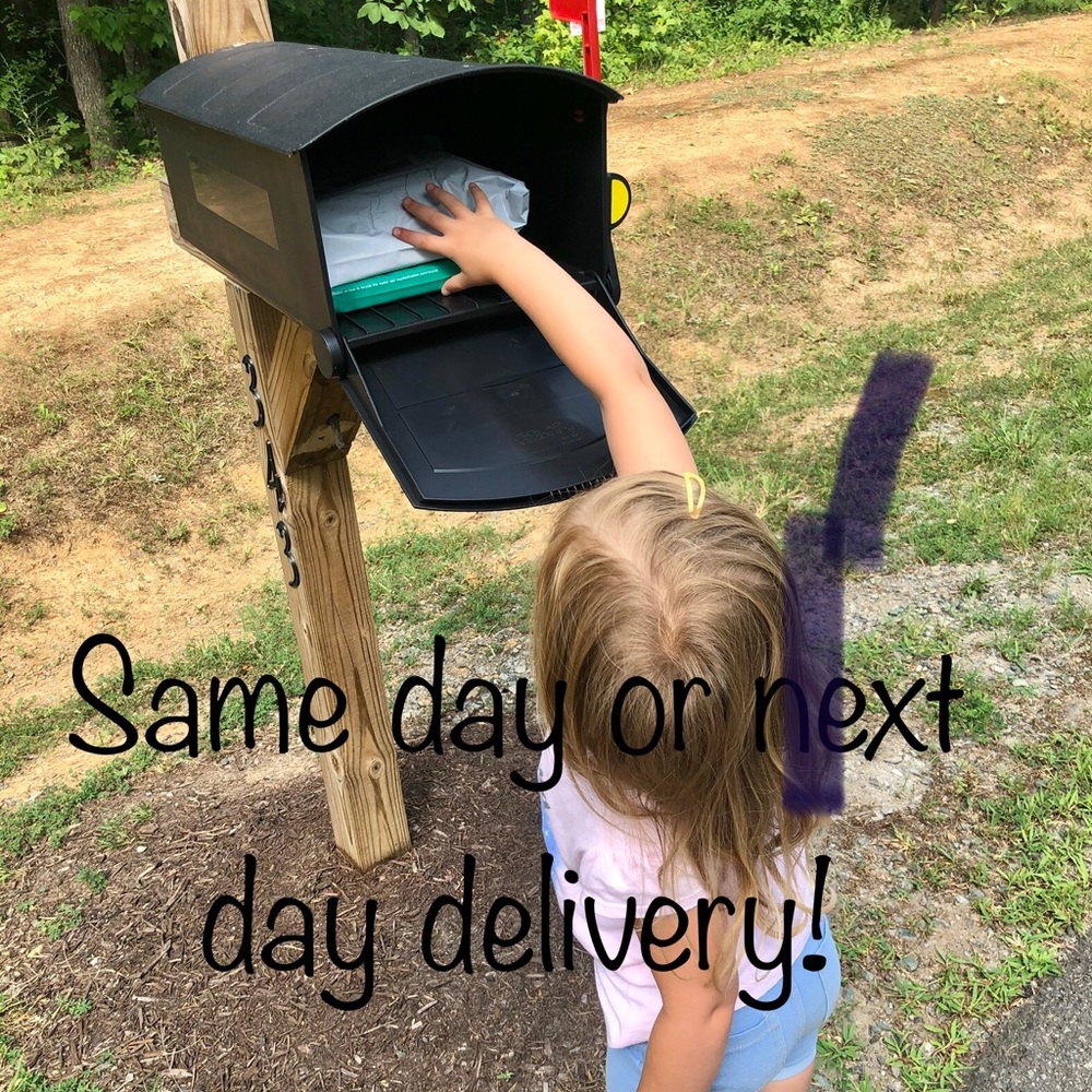 Same Day or Next Day packaging!